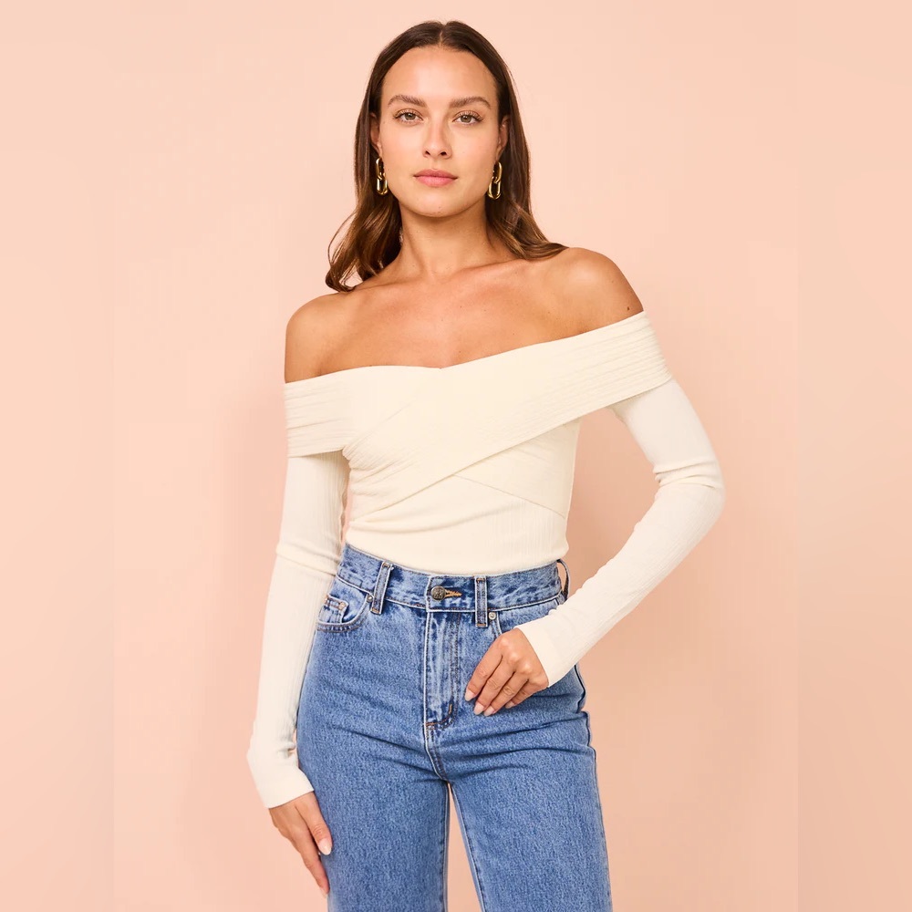 Elka Collective Iman Bodysuit In Ecru - Picture 5 of 9